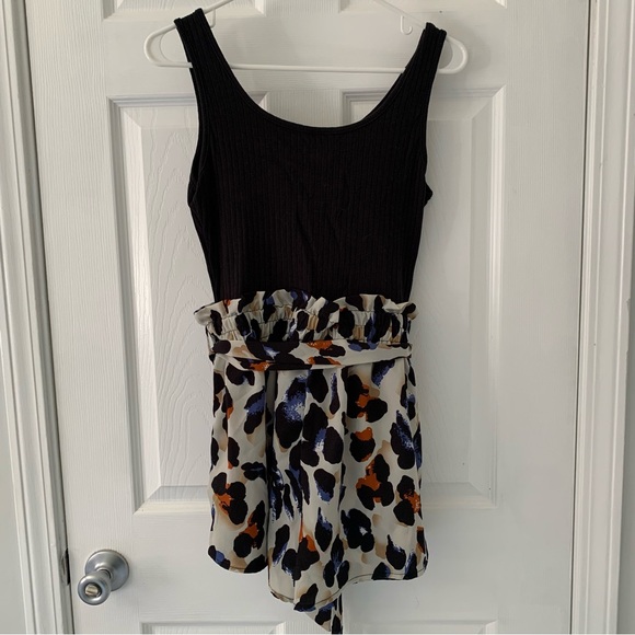 SHEIN Ribbed Top Romper - Picture 2 of 6